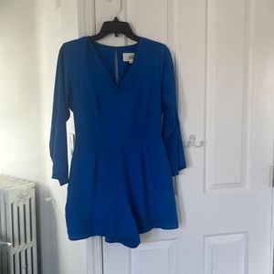 Jack navy blue romper size 4